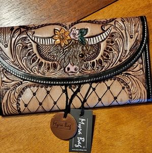NWT MYRA BAG Embroidery Wallet